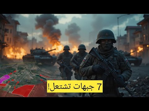 7 جبهات تلتهب الجيش الروسي يتقدم في ميرنوغراد وسيفرسك ويقتحم كوبيانسك