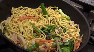 Simple and Easy Stir Fry Vegetables/ Noodles(vegan)