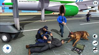 US Police Dog 2019: Airport Crime Simulator : Android GamePlay. #1 screenshot 2