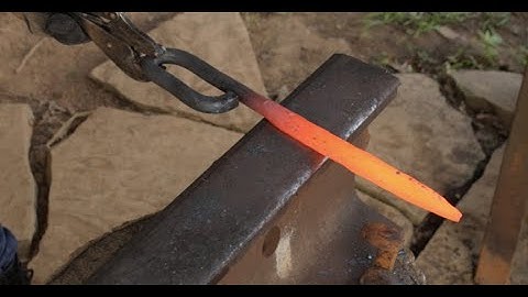 Process of Making a WWI Dagger | French Nail Knife