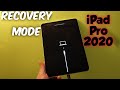 iPad Pro 4 2020 Recovery mode , restore mode....if disabled or locked screen