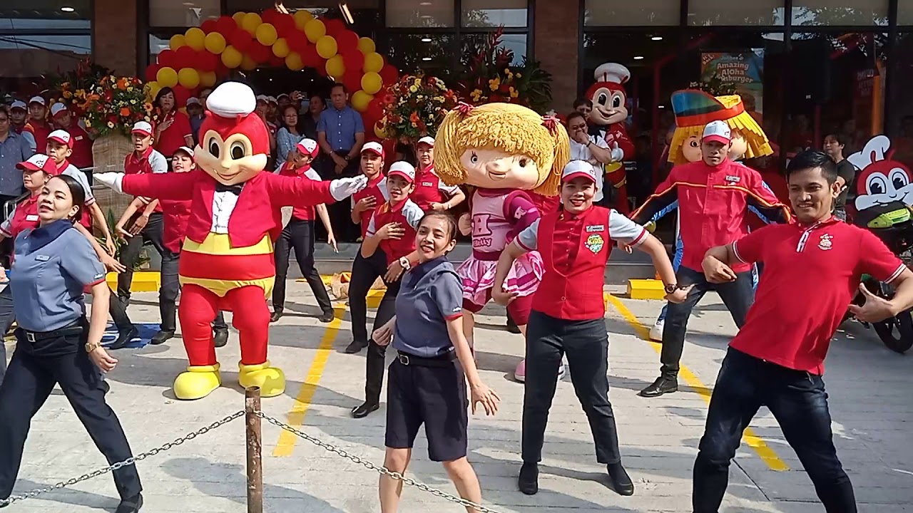 Jollibee West Zamora opening - YouTube