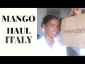 BRIT LIVING IN ITALY - Mango Try On Haul, What Did I  Buy In The Sales?