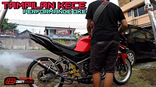 test suara knalpot eighty racing ninja rr kemrincing banget