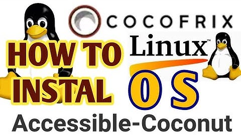 How to Instal Accessable Cocount Linux OS in Windows Computer.Tamil Video Tutorial