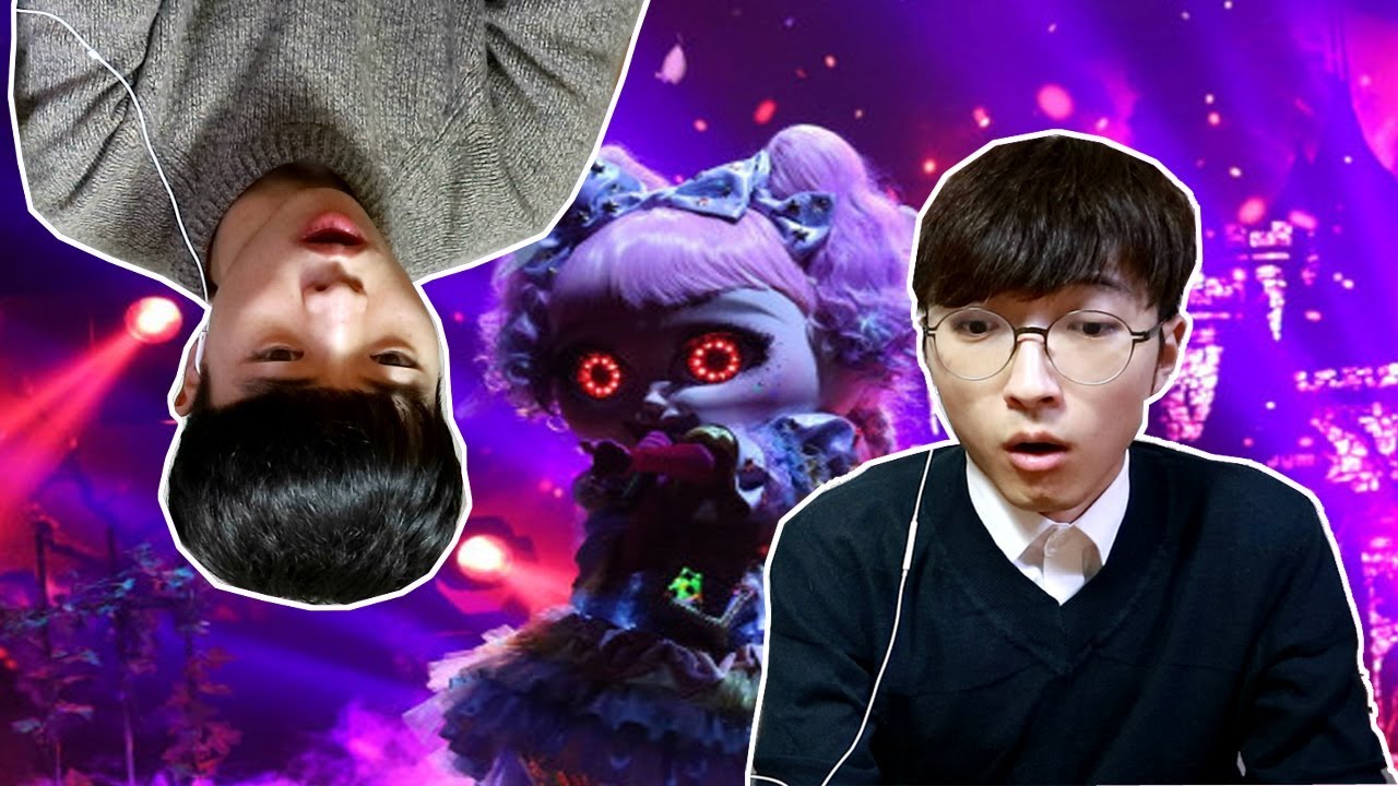 Korean men react [doll mask - I will wait for you @Mask singer 3]