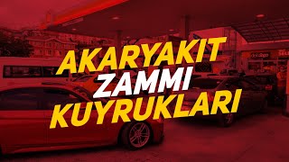 Akaryakıt Zammı Kuyrukları Resimi