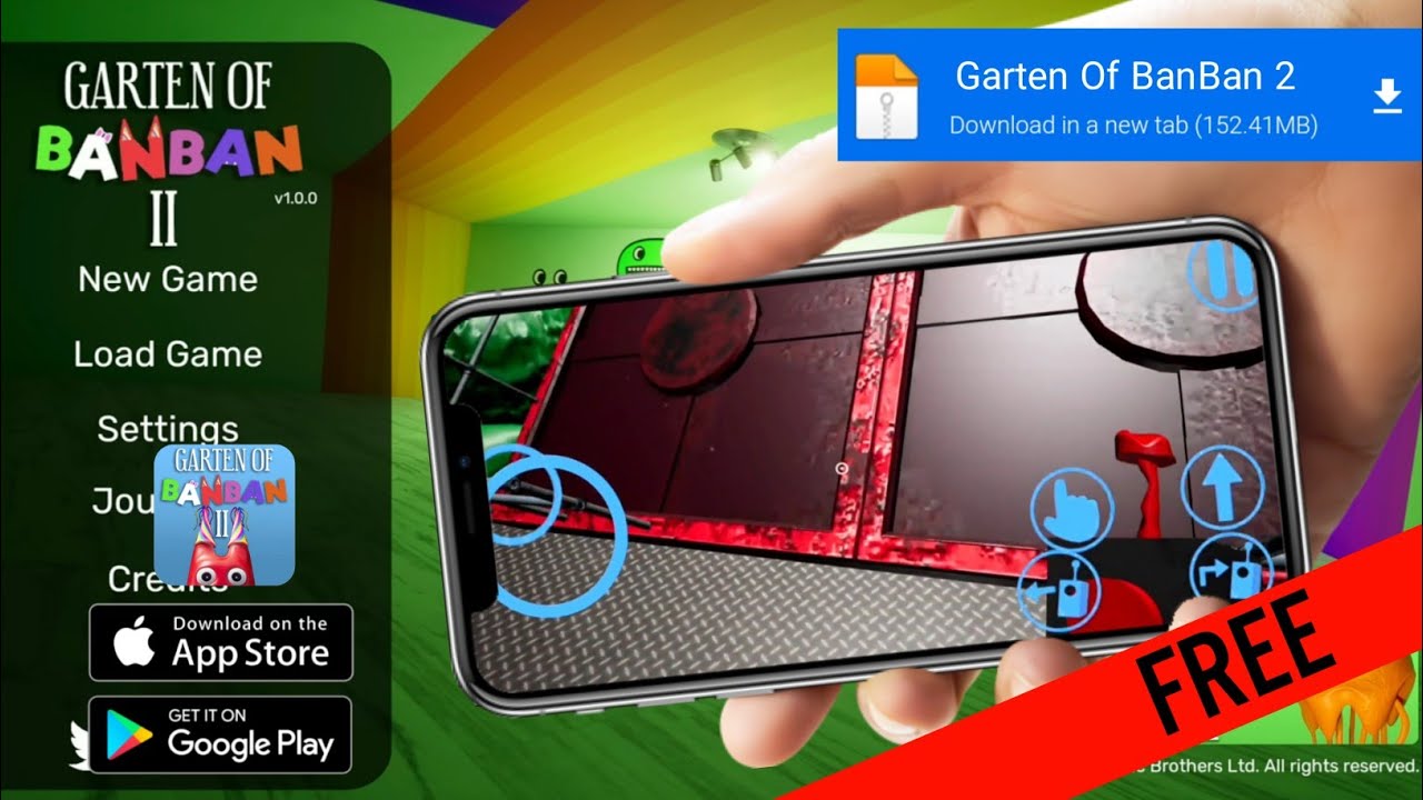 Garten of Banban 2 free download iOS Android at ===> www.seeu.gq #gart
