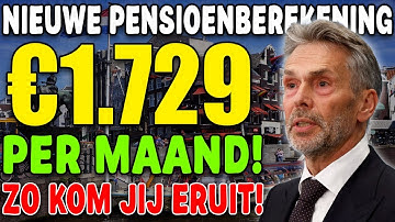Nieuwe pensioenberekening: zo kom jij uit op €1.729 netto per maand | PensioenGids NL
