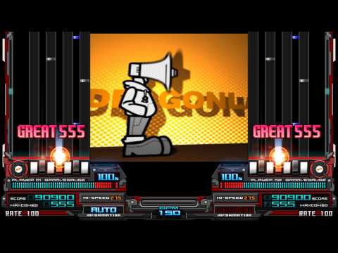 [発狂BMS] ★4 DRAGONLADY (7keyEX) / 720p 60f