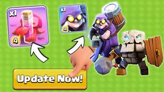 Update Delayed  , Hero Journey , New Troop , New Spell  Clash of Clans Live.