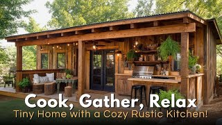Rustic Outdoor Kitchen Ideas That Transform Tiny Home Living