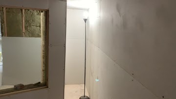 Building a Home Recording Studio with SL.  Part 23 Drywall/ceiling/Control room complete)