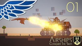 AIRSHIPS | Skyship Battle Part 1 - Airships Conquer The Skies Let's Play Gameplay