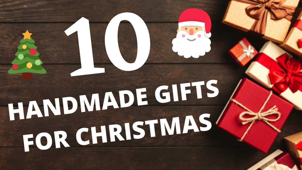 10 Homemade Christmas gift ideas - Easy DIY projects for every taste