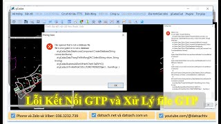♥️ 40. GTP Connection Error and How to Handle GTP Files in the gCadas Application. screenshot 5