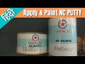 How to Apply NC Putty | What is NC putty & how to use it | Preparation before painting Duco paint