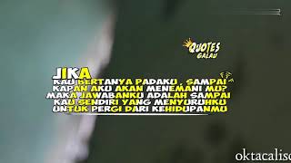 Story wa Quetes galau | Dj bagaikan langit di sore hari