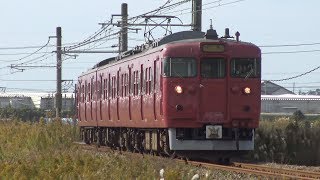 【4K】JR七尾線　普通列車415系電車　ｻﾜC10編成