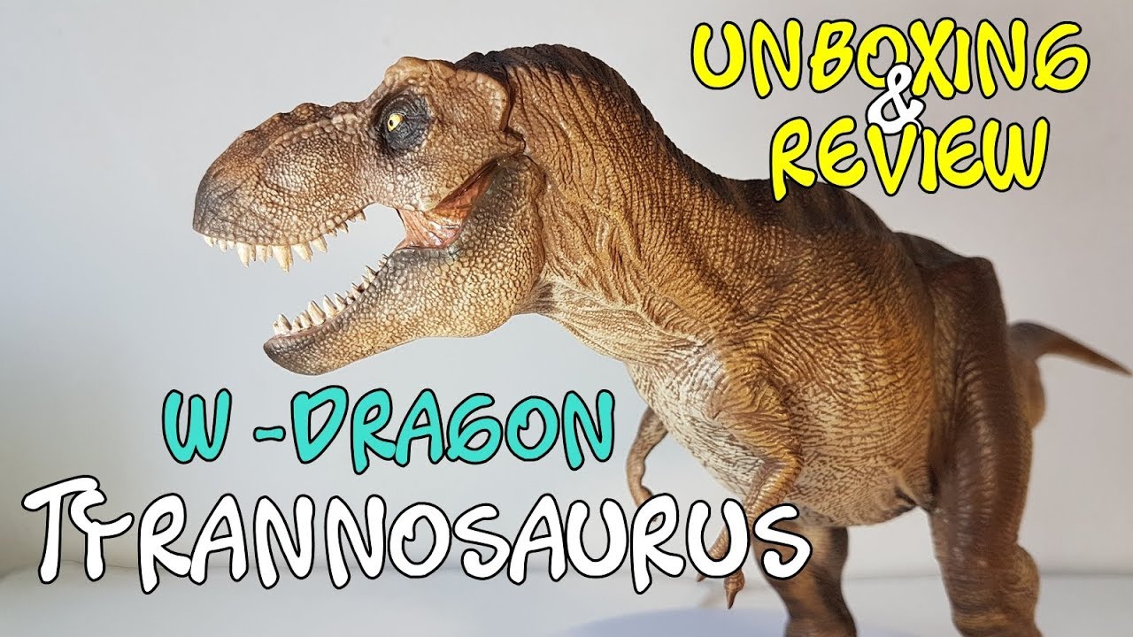 W Dragon Tyrannosaurus Unboxing Review En Espanol Youtube