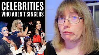 Vocal Coach Reacts to Celebrities Who Aren't Singers - Part 1