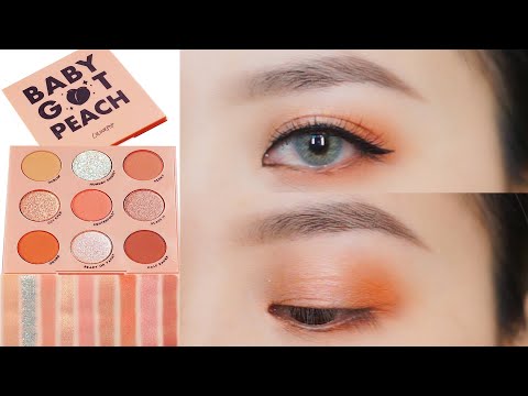 Eyes Make Up with Baby Got Peach Colourpop Palette | Yen Dao Beauty