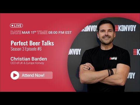 📣 Perfect Beer Talks | Christian Barden, CEO of UK & Europe at Konvoy