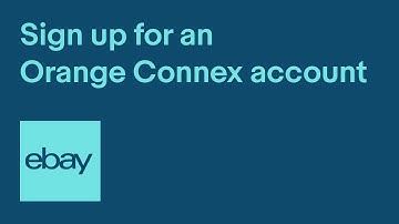 Sign up for an Orange Connex account | eBay fulfilment by Orange Connex | eBay for Business UK