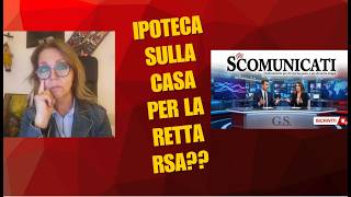RSA e ipoteca sulla casa per coprire la retta: una nuova tassa sulla vecchiaia?