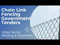 Government Tenders Bidding and Payments | Chain Link Fencing - Dilip Shrivastava