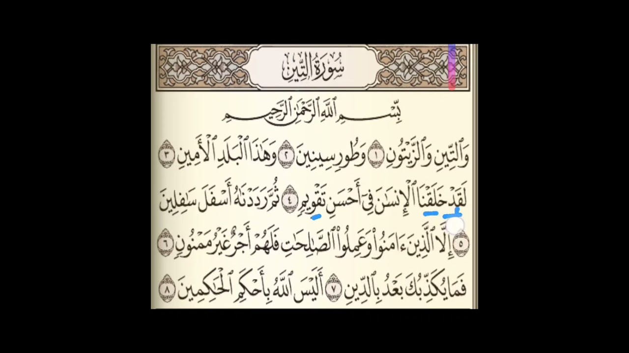 21 سورة التين