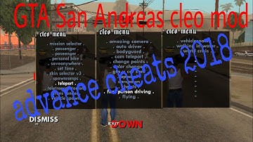 Gta San Andreas cleo cheats android (no root) 100%working  2018 ||by Technical brother