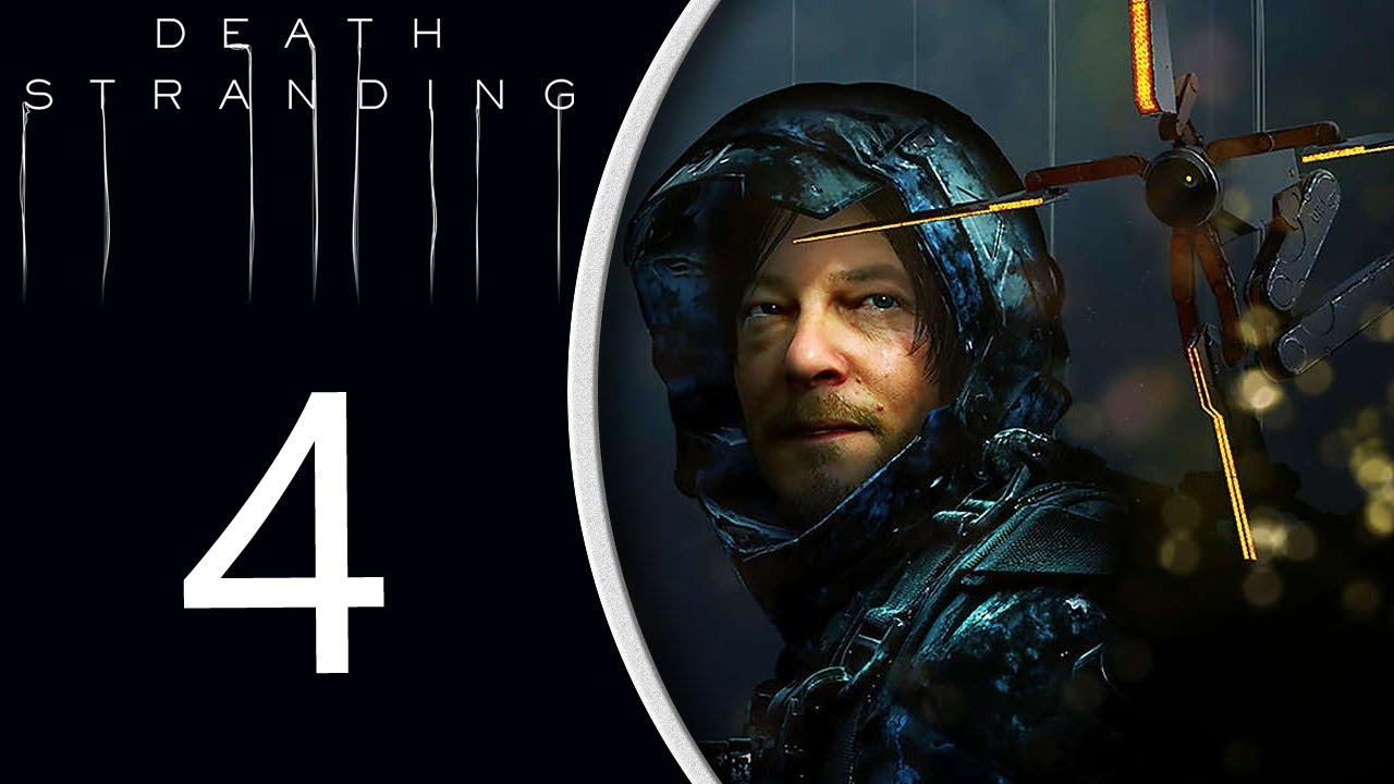 Death Stranding playthrough pt4 - 1st Real Gameplay! Package and Mirror