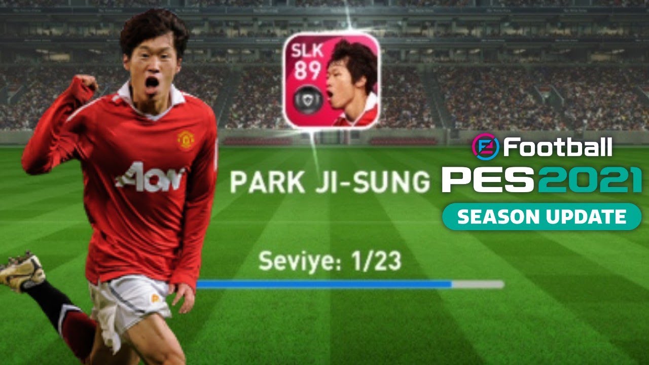 Iconic Park Ji - Sung Max Level Rating Pes 2021 Manchester United Park Ji - Sung Max Level Boost
