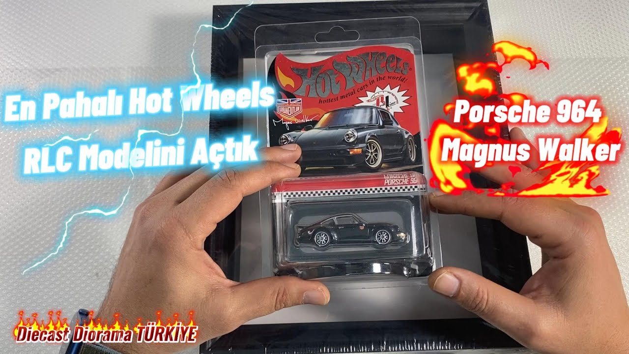 En Pahalı Hot Wheels RLC Modelini Açtık Urban Outlaw Porsche 964