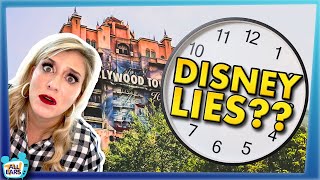Is Disney World s Hollywood Studios LYING About Wait Times