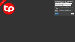 Tweeview, visualize a interação em tweets