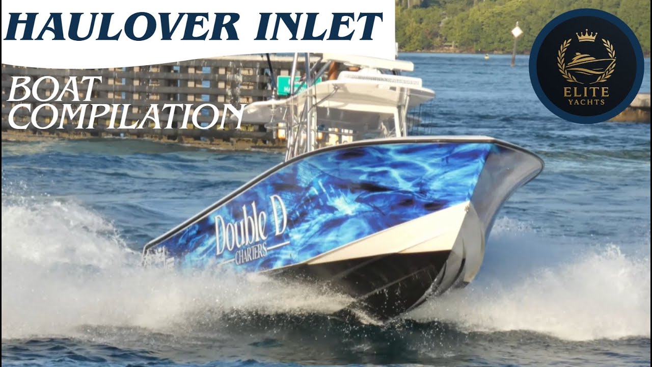 A Surprisingly Calm Day at Haulover Inlet | Relaxing Boat Compilation