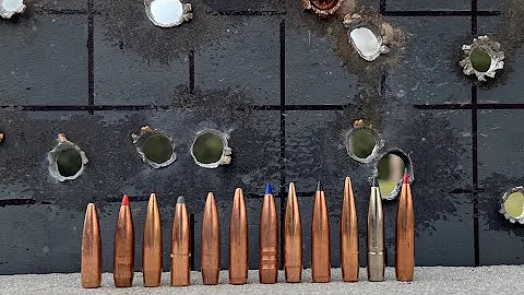 Testing 14 Different 6.5 Creedmoor Bullets On Steel
