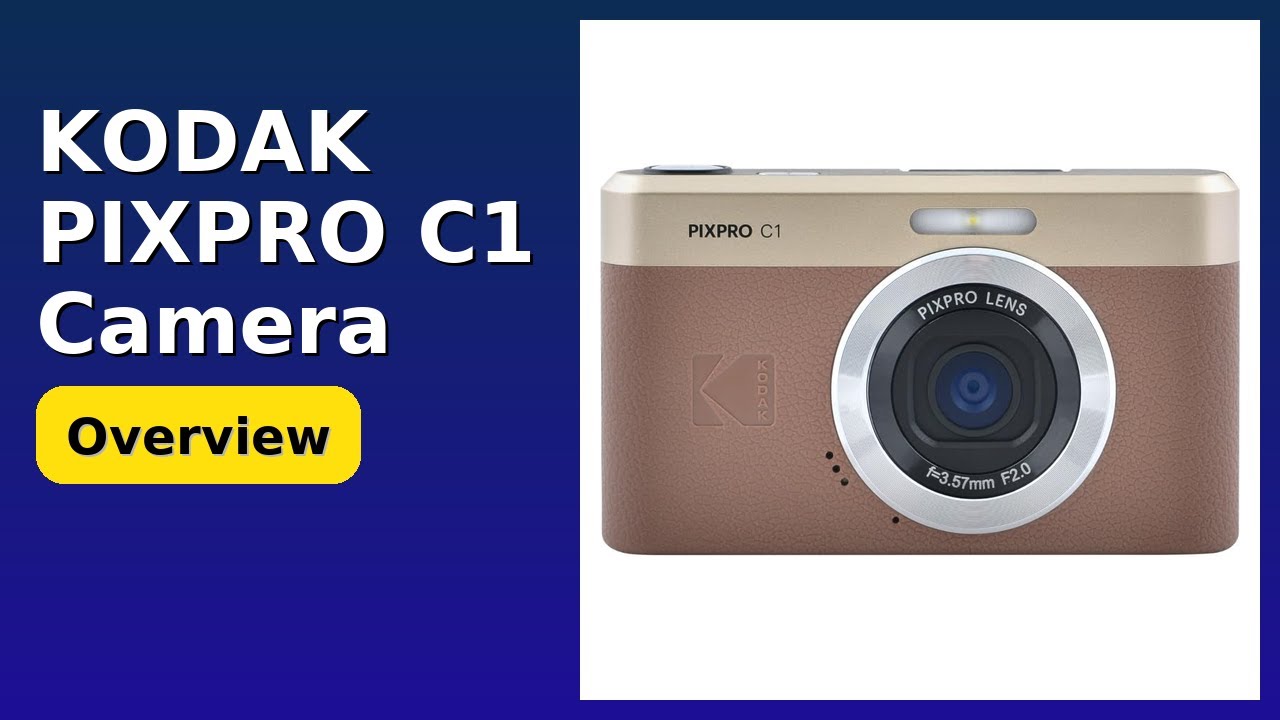 REVIEW (2026): KODAK PIXPRO C1 Camera. Features.