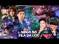 NINJAKIWI em UMA FILA STACKADA no CHALLENGER KR, GUMAYUSI, T1 FAKER, DK CARRER, SIWOO - SAGA TOP 1