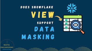 Snowflake Views & Column Level Security Applicability | Part-04
