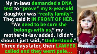 My in-laws demanded a DNA test at Christmas and said it right in front of my 8-year-old…