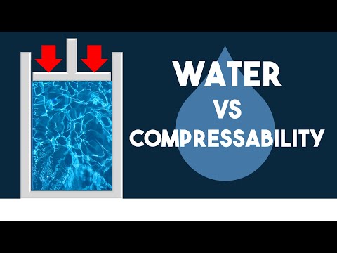 Video: Ar vanduo yra suspaudžiamas?
