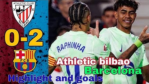 Athletic Bilbao Vs Barcelona 0-2 Extended Highlights And Goals Supercoppa 2025