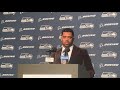 Russell Wilson Says Of His Locker Room Of 3-7 Seahawks: "There's Still Belief"
