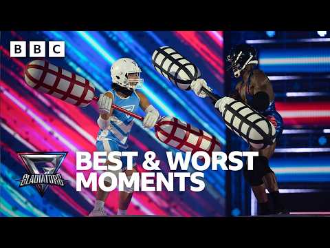 Gladiators watch the best and worst moments watchalong | Series 3 - BBC
