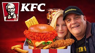 KFC new Menu boom 💥 Zinger Burger &amp; Daredevil Loaded Fries