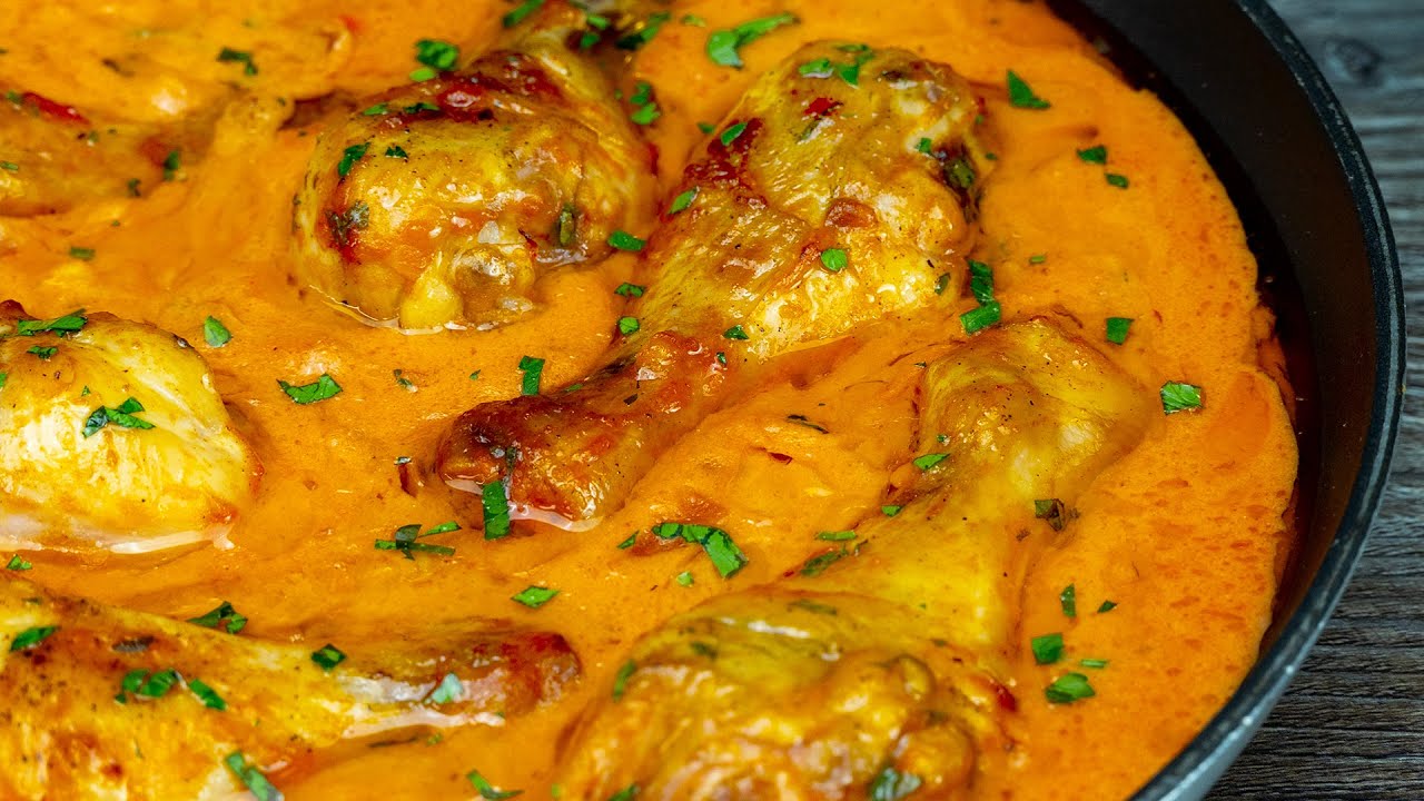 Куриные бедра на сковороде по старинному немецкому рецепту! Просто и вкусно