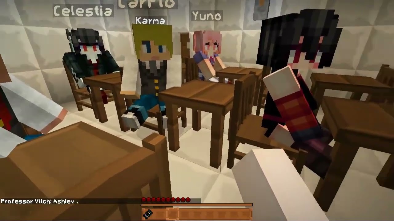 Yandere High School  FIRST DAY Minecraft Roleplay  Ep  1 *Reupload*